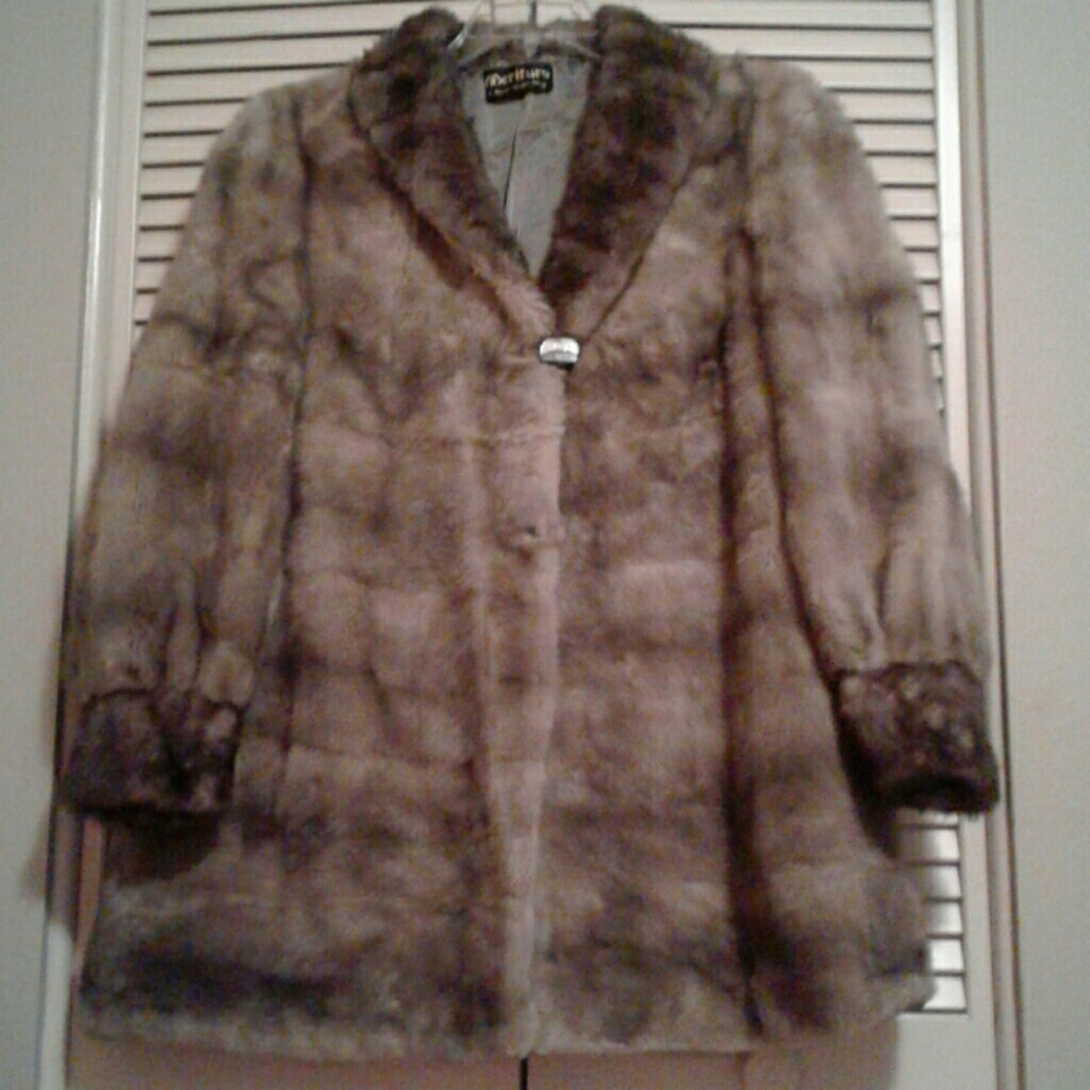 Vintage mink fur coat